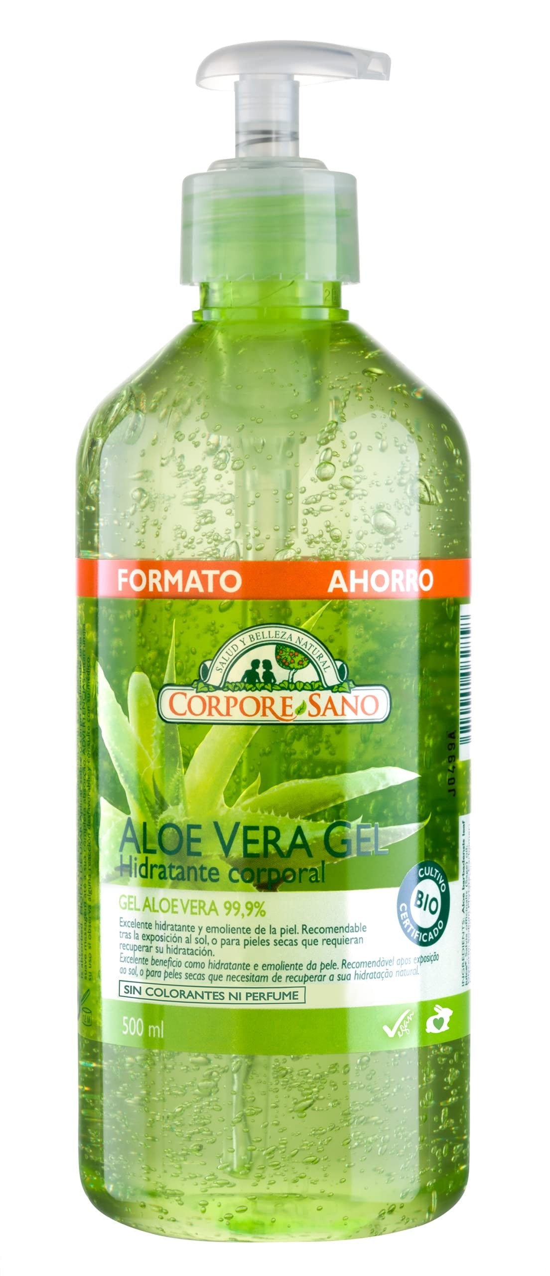 Corpore Sano Aloe Vera Gel Familiar 500ml-1