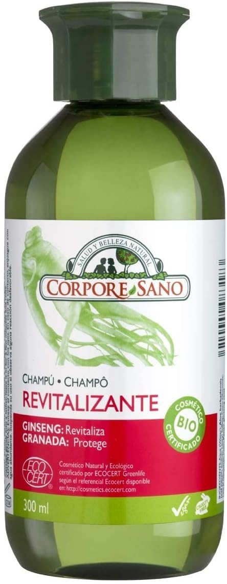 Corpore Sano Champú Revitalizante Ginseng y Granada 300 ml-1