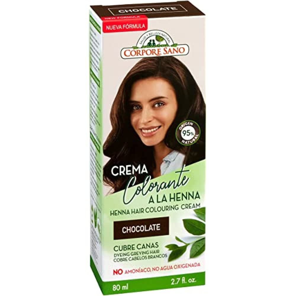 Corpore Sano Crema Colorante Cabello Chocolate 80 ml-1