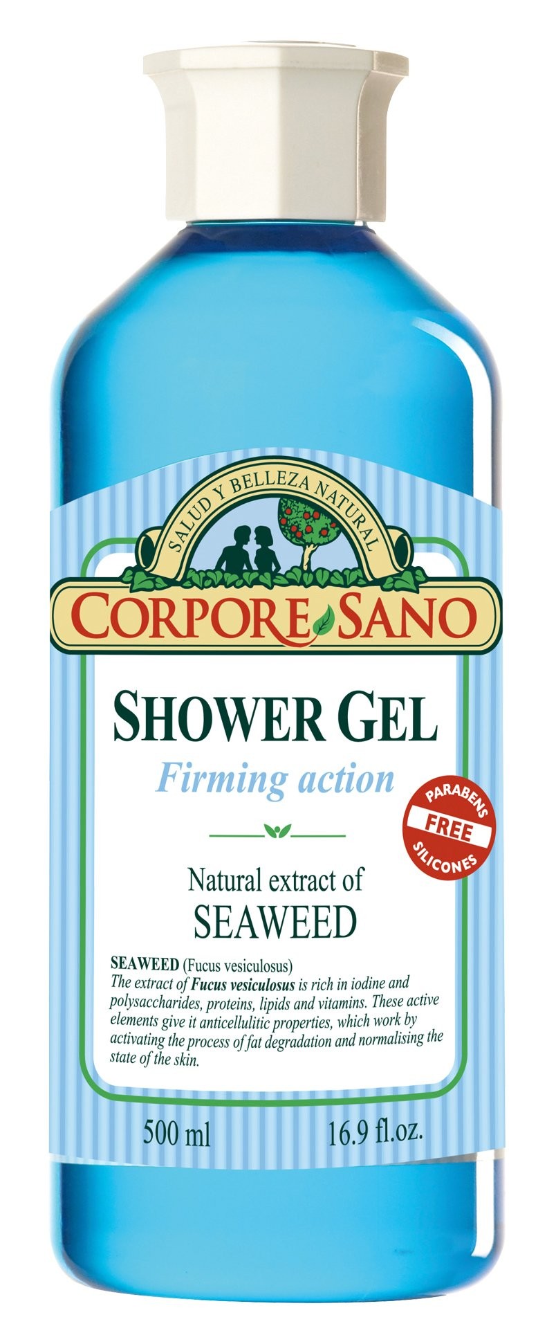 Corpore Sano Gel de Baño Algas Marinas 500 ml-1