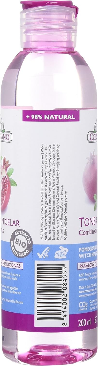 Corpore Sano Tónico Micelar Pieles Mixtas 200ml-3
