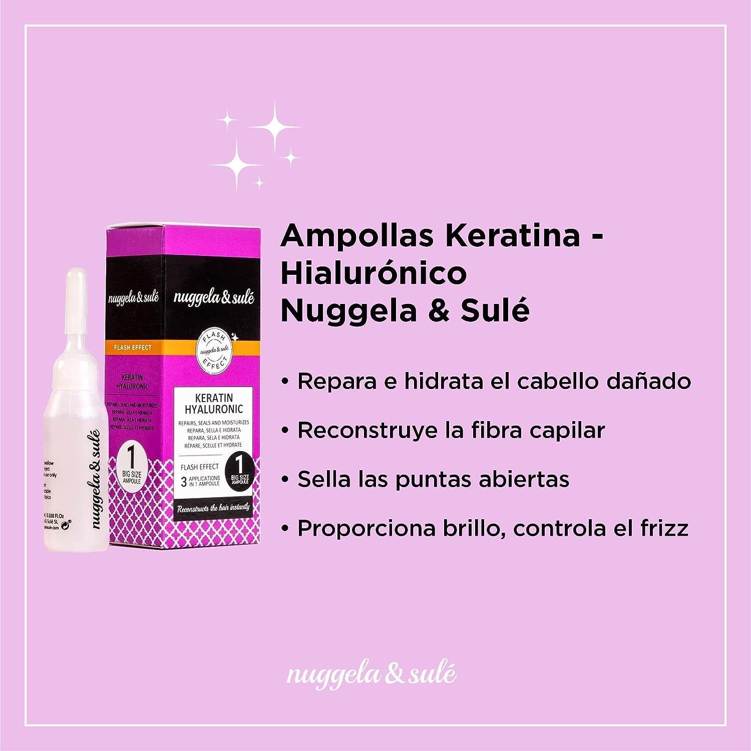 Nuggela & Sule Ampollas Keratina ¹ Hialuronico 10ml-4