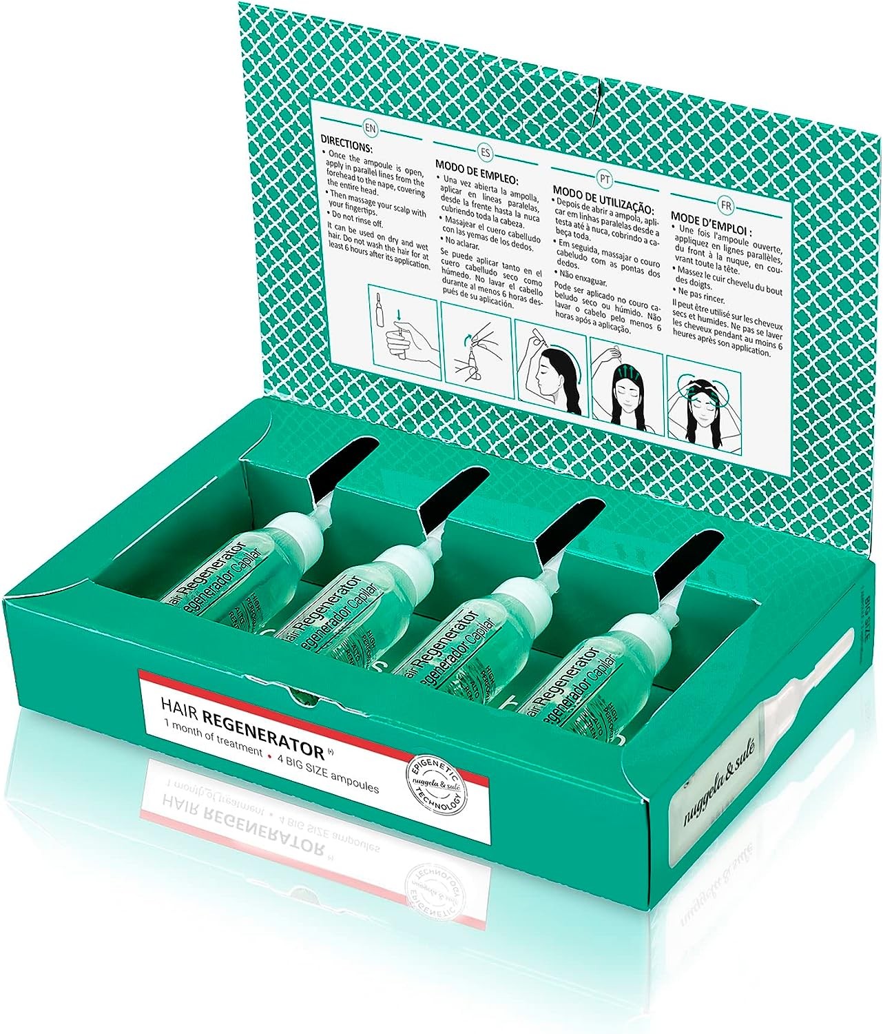 Nuggela & Sule Pack 4 Ampollas Regenerador 10ml-2