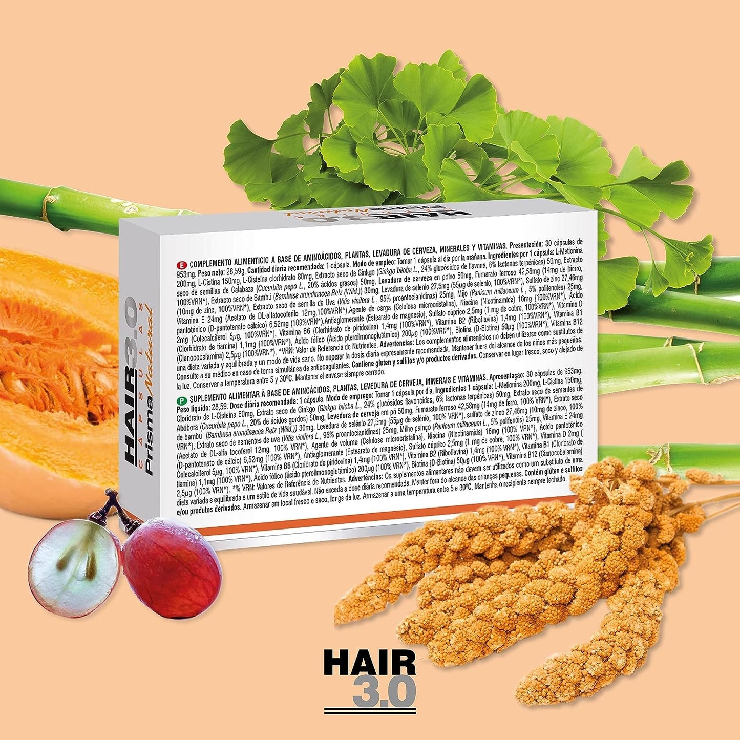 Prisma Natural Hair 3 0 & Skin 30 Cápsulas-5