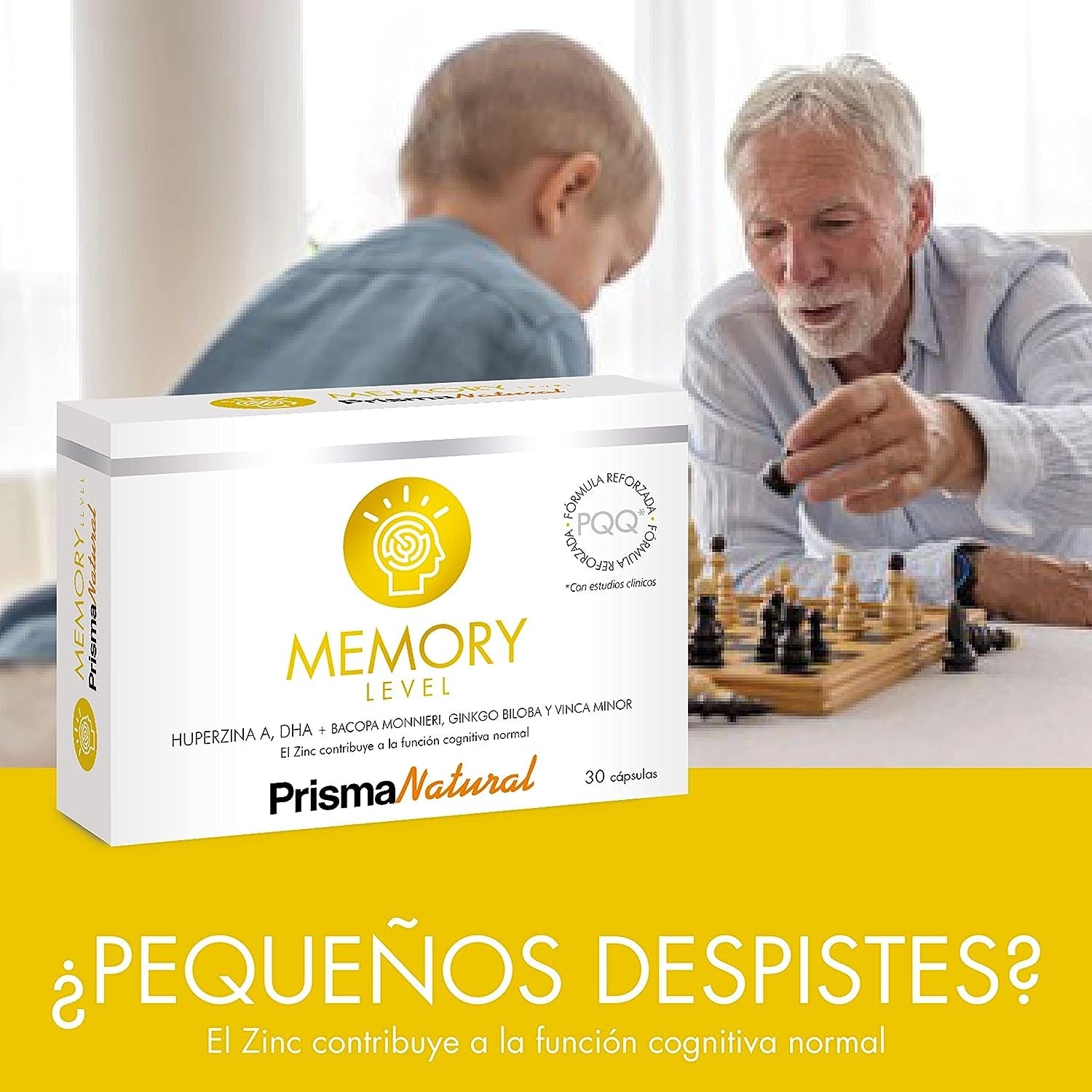 Prisma Natural Memory Level 743 mg 30 Cápsulas -3