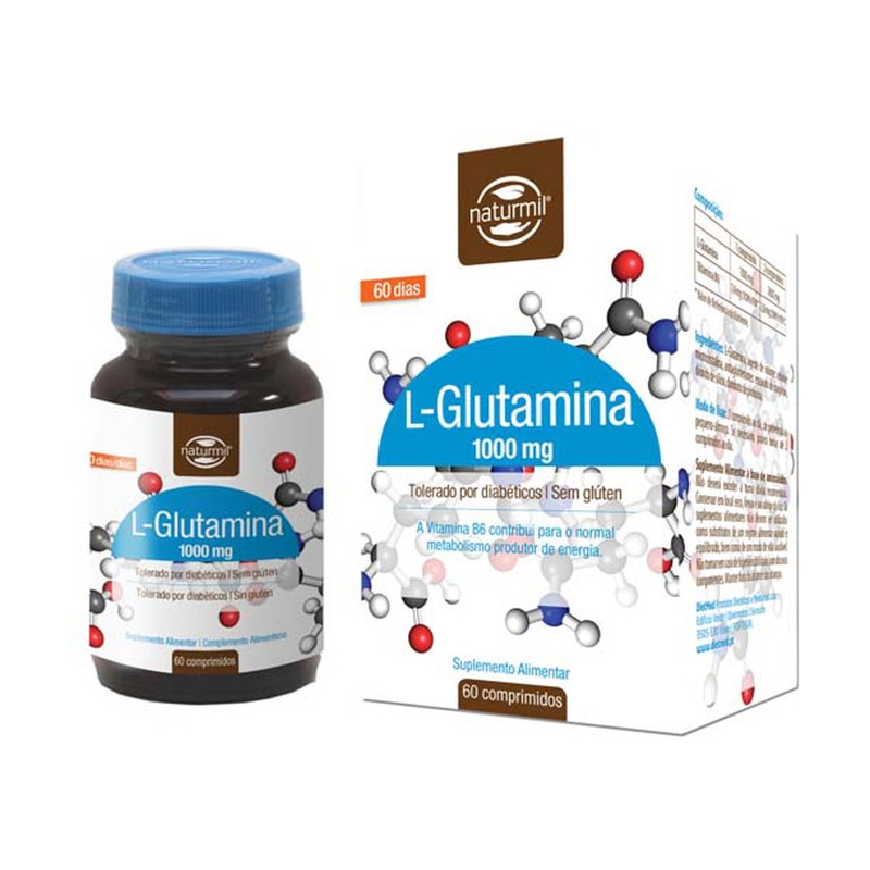 Naturmil L-Glutamina 60 Comprimidos-1