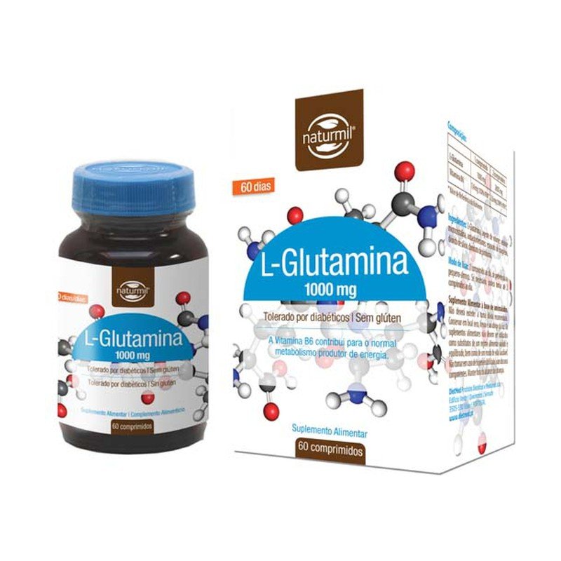 Naturmil L-Glutamina 60 Comprimidos-1