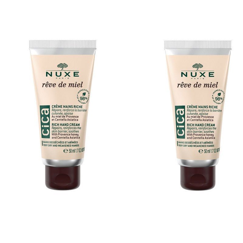 Nuxe Rêve de Miel Crema de Manos Cica Duplo 2x50ml-1