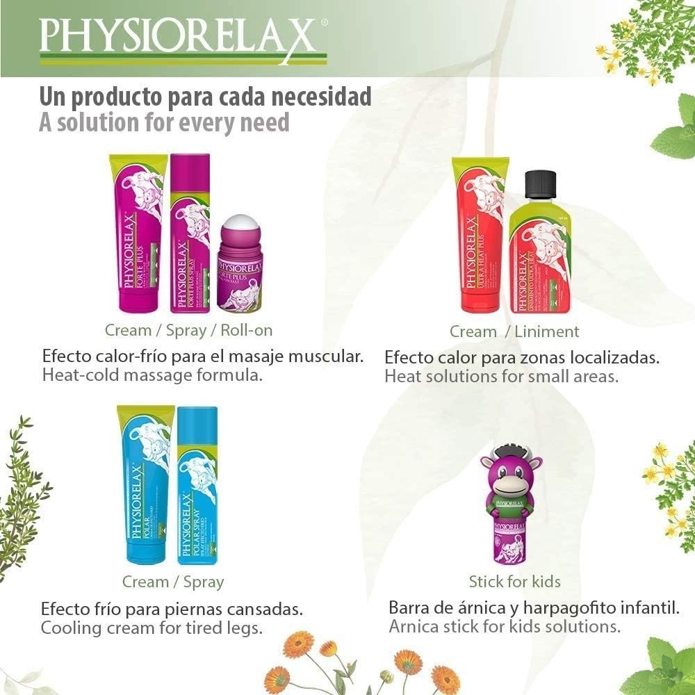 PHYSIORELAX Forte Plus Crema de Masaje Deportivo 75ML-8