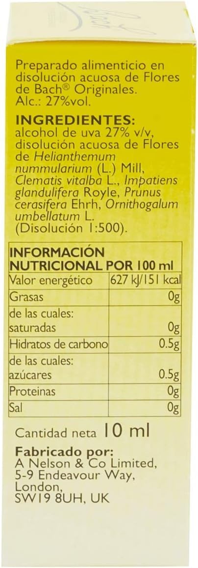 Bach Rescue Rescate Urgen 10ml-5