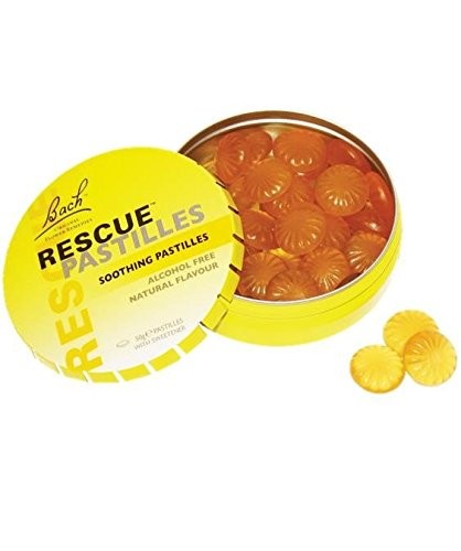 Bach Rescue Pastillas Naranja y Saúco 50g-1