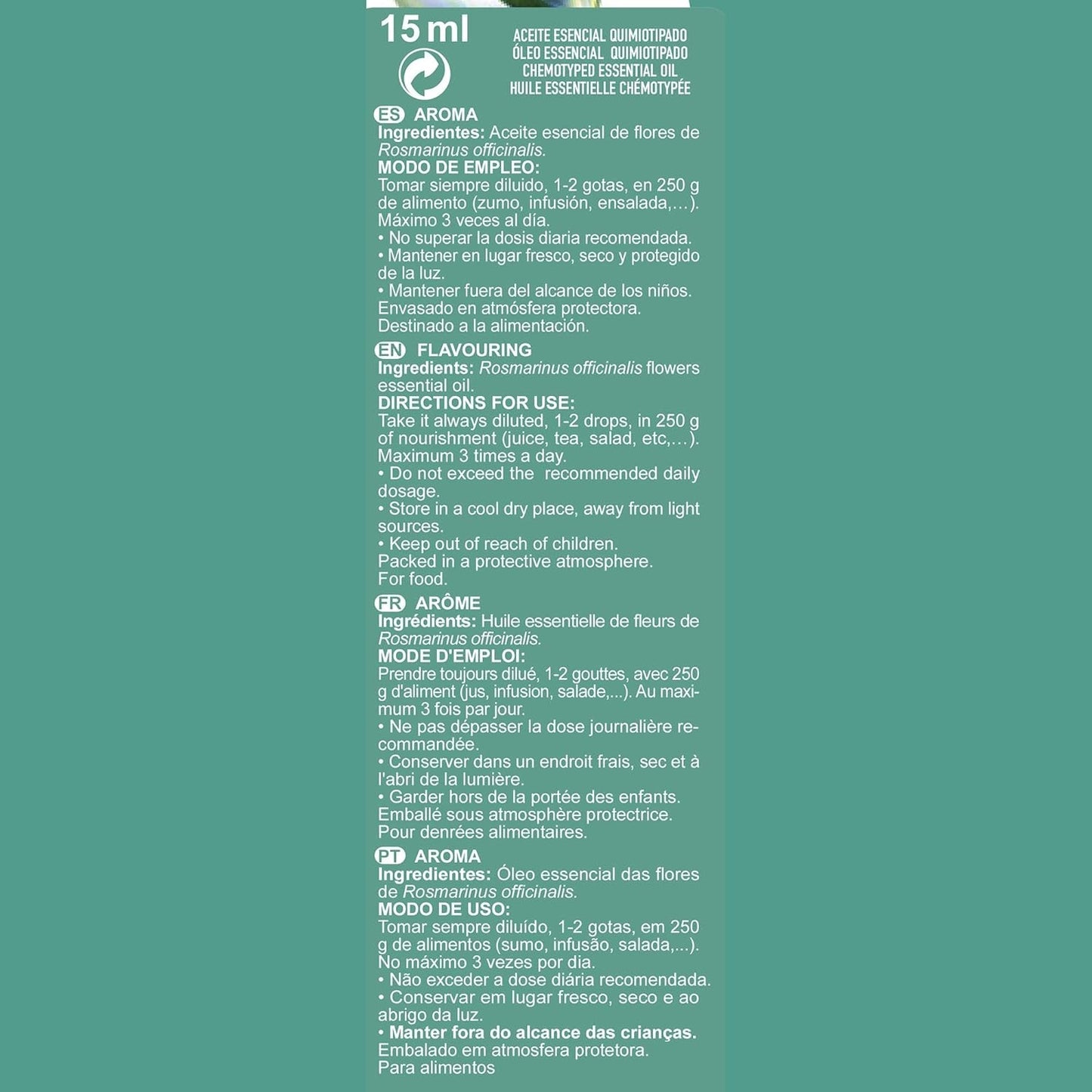 Marnys Aceite Esencial De Romero 15ml-3