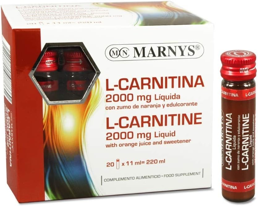 Marnys L-Carnitina 2000 Mg 11ml x 20 Viales-1