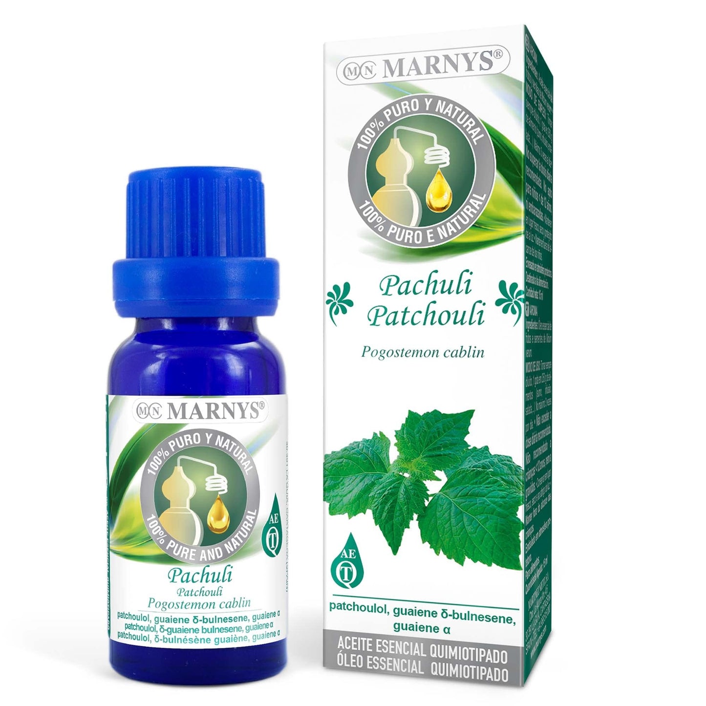Marnys Pachuli Aceite Esencial 15ml-1