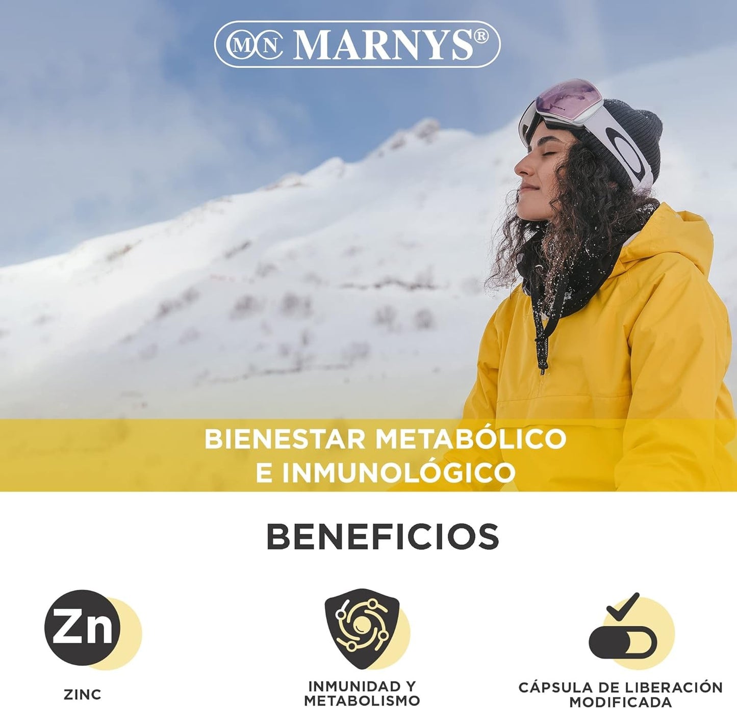 Marnys Vitahelp Zinc 25 mg 120 Perlas-2