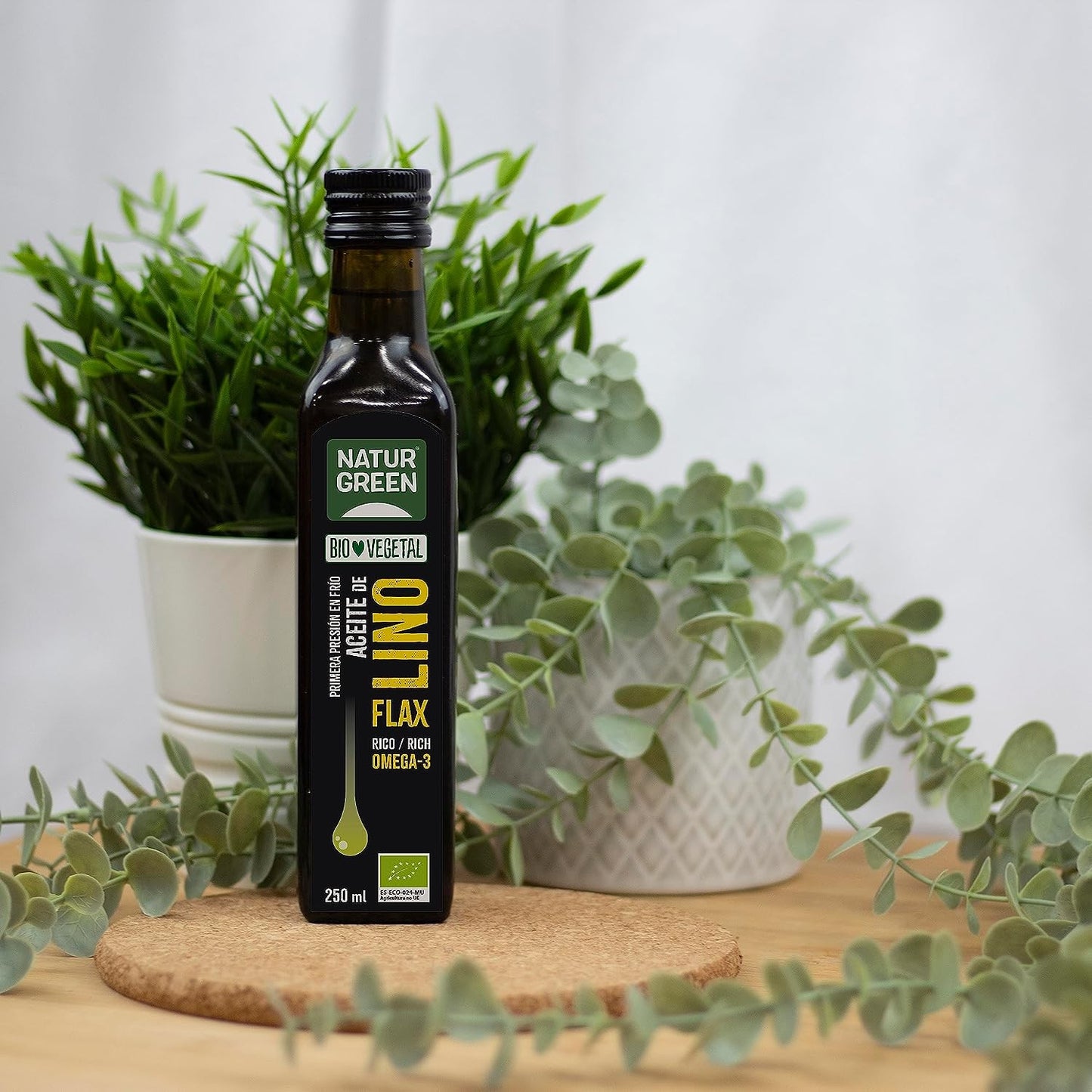 Naturgreen Aceite Lino Bio Organic 250 ml-6