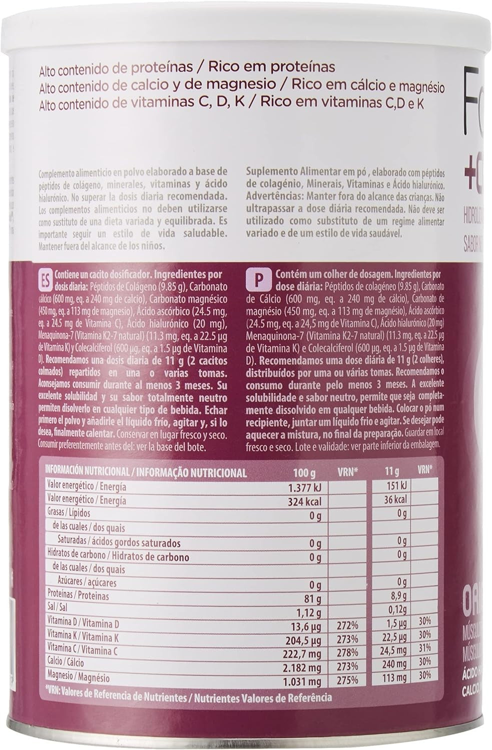 Naturgreen Forticoll Colágeno Bioactivo 300g-3