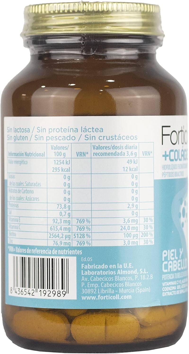 Naturgreen Forticoll Colageno Bioactivo Piel Y Cabello 120 Comprimidos-3