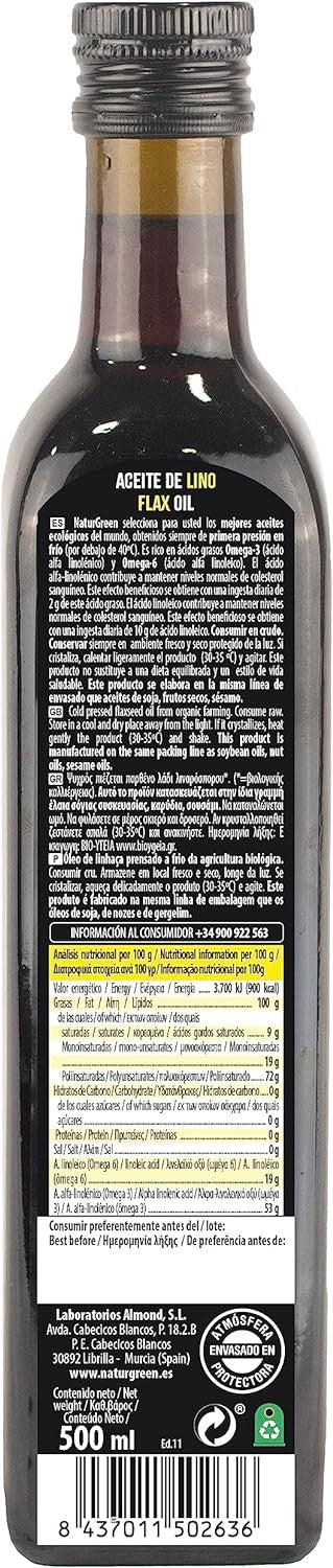 Naturgreen Aceite Lino 500 ml-3