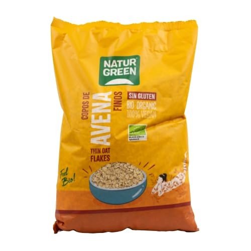 Naturgreen Copos De Avena Finos Sin Gluten Bio 1Kg-1