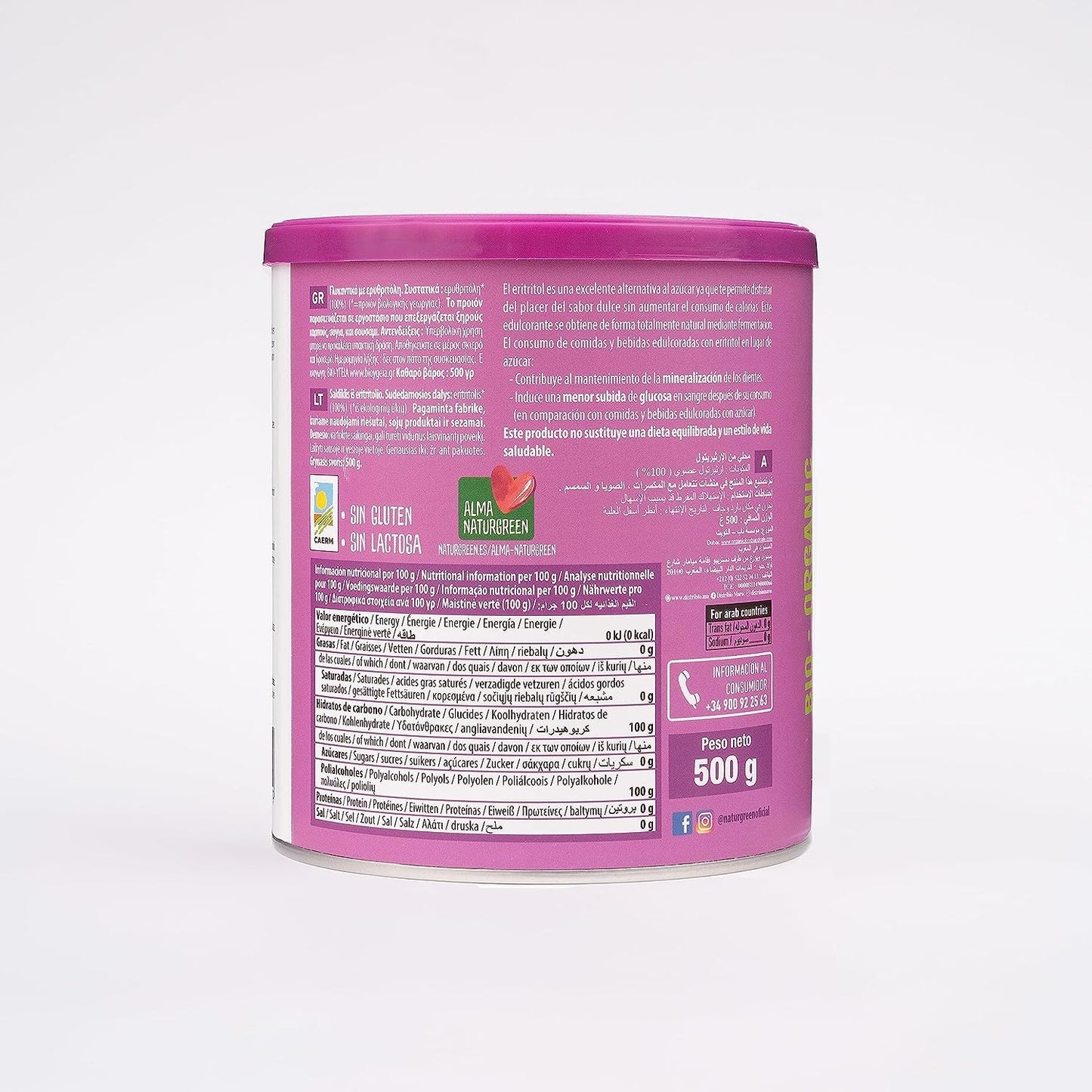 Naturgreen Eritritol Bio 500g-2