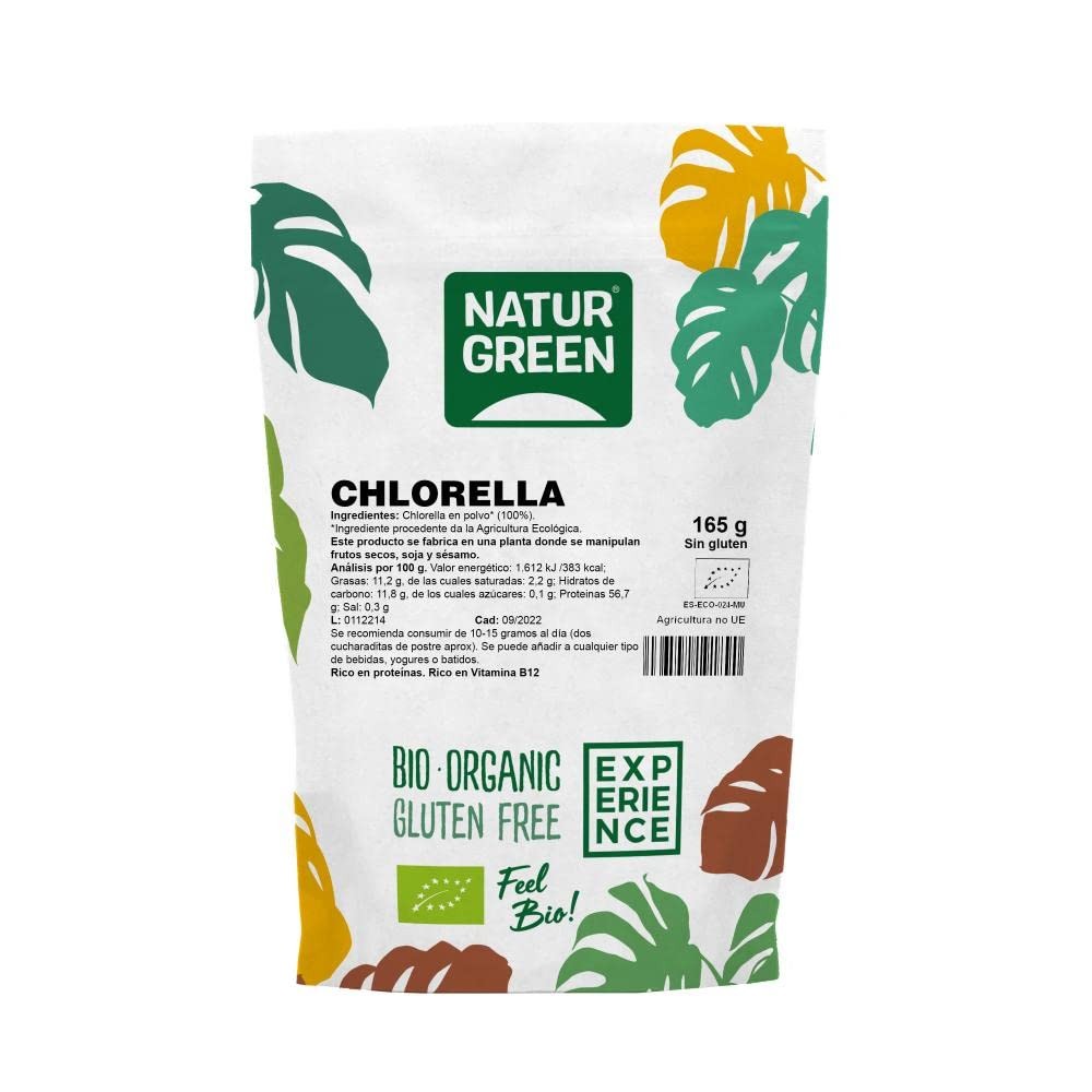 Naturgreen Experience Chlorella Doypack Bio 165g-1