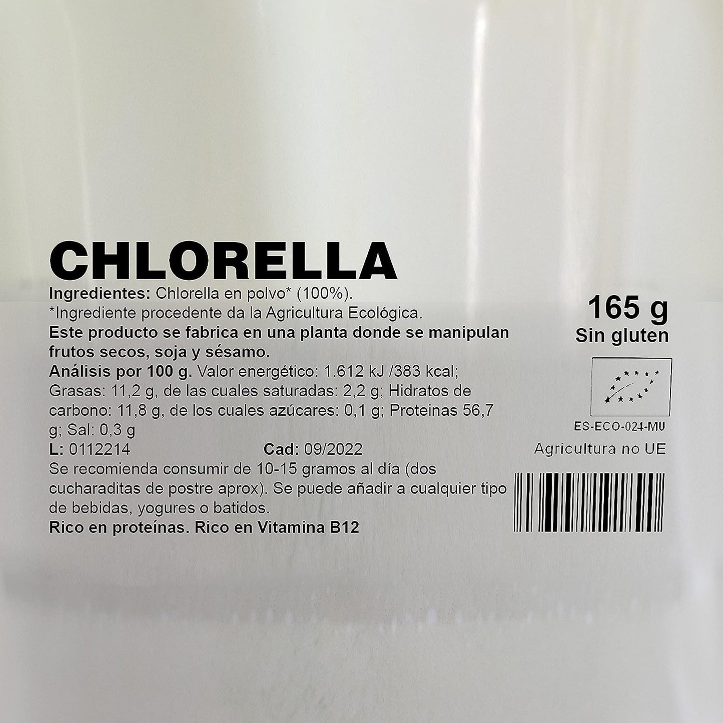 Naturgreen Experience Chlorella Doypack Bio 165g-3