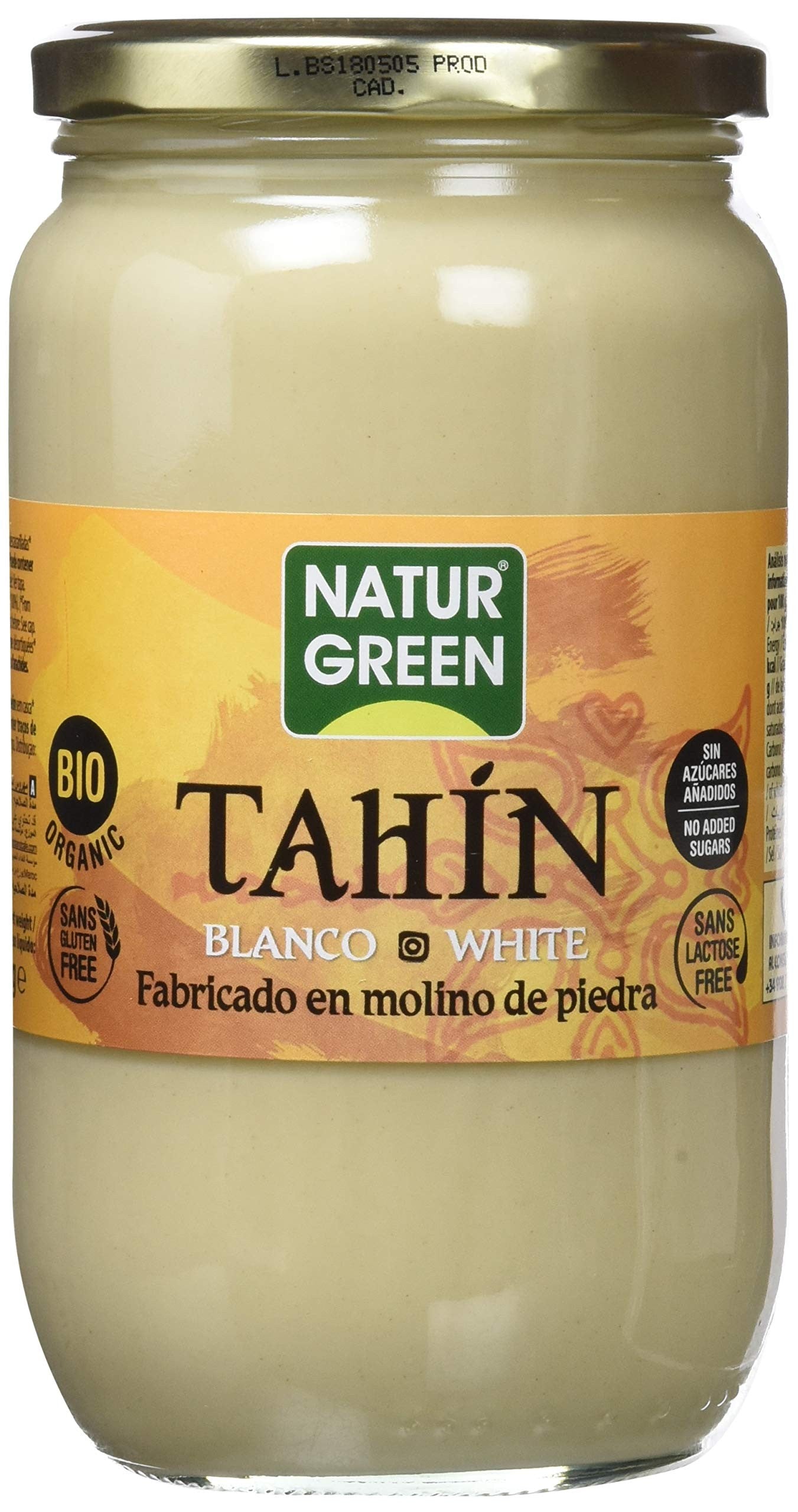 Naturgreen Puré de Sésamo Tahin Bio 800g-1