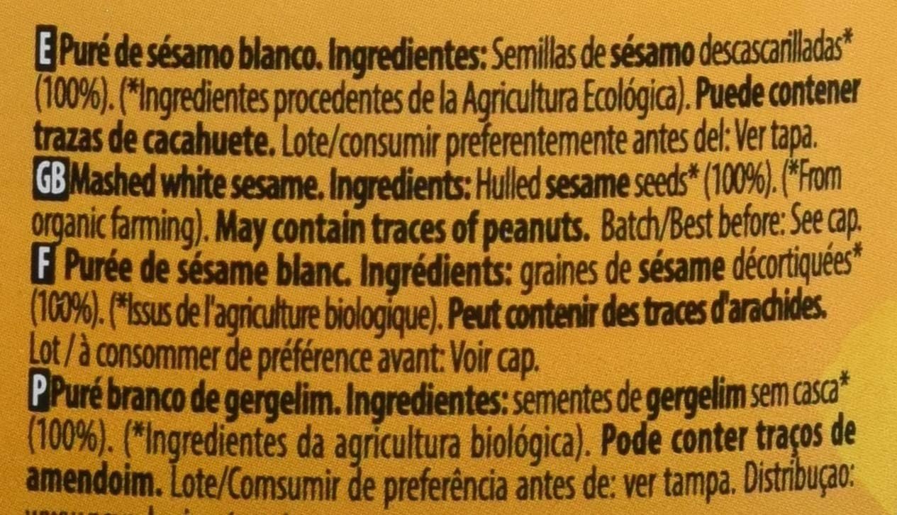 Naturgreen Puré de Sésamo Tahin Bio 800g-4