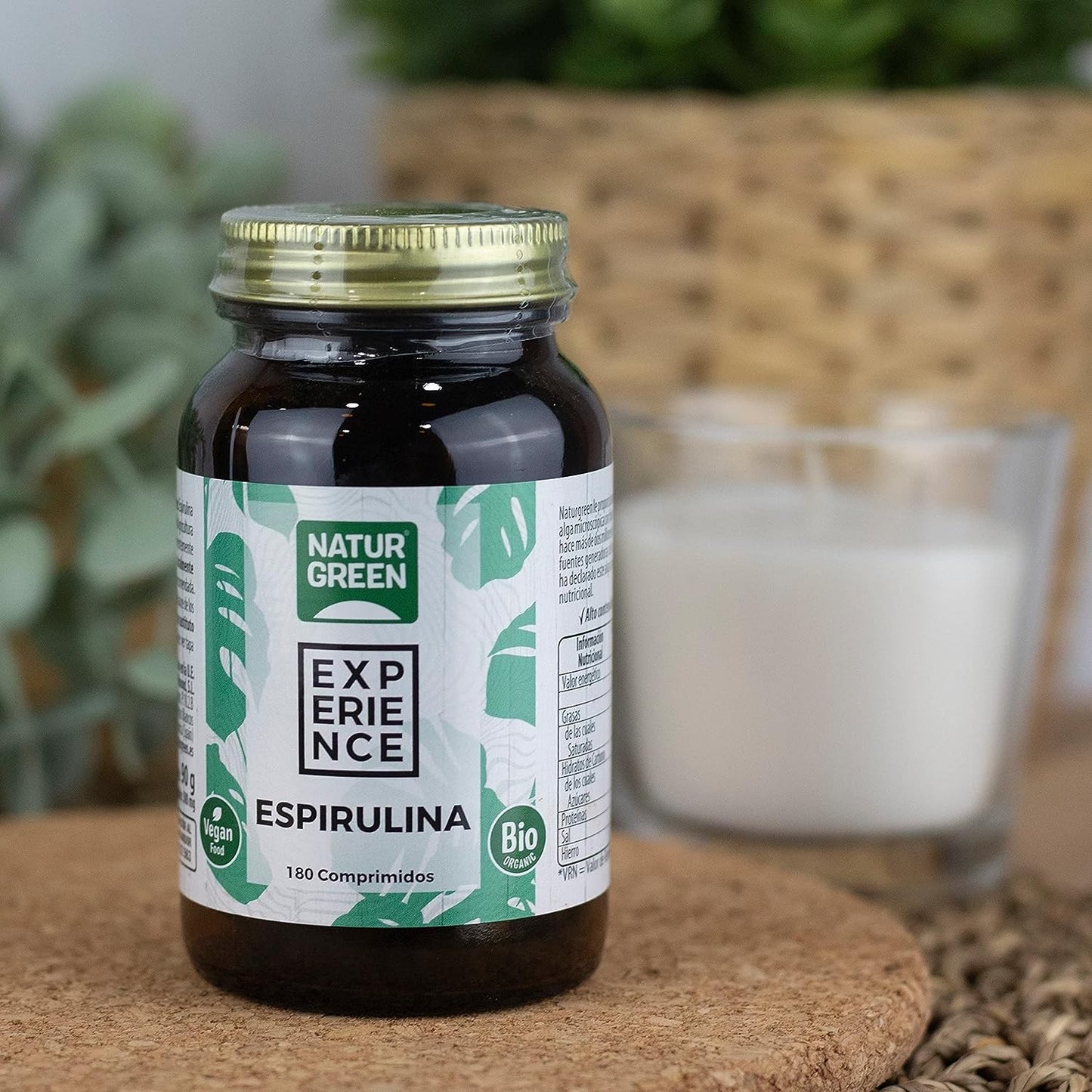 Naturgreen Vita Superlife Espirulina 180 Comprimidos-6