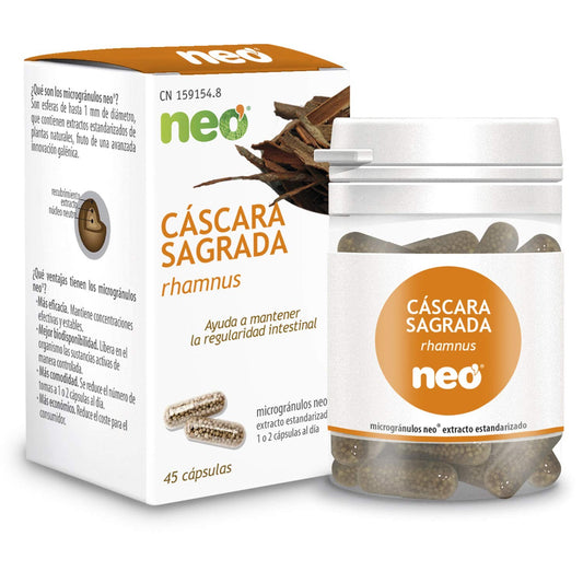 Neo Cascara Sagrada 45 Cápsulas-1