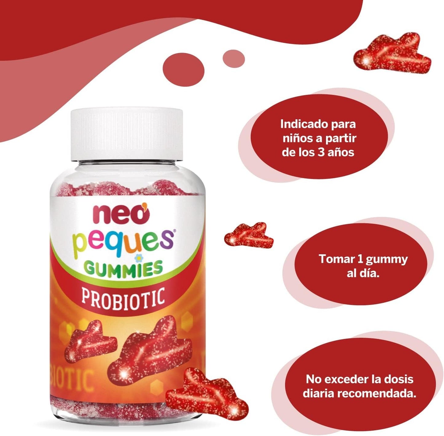 Neo Peques Gummies Probiotic 30 Gummies-6