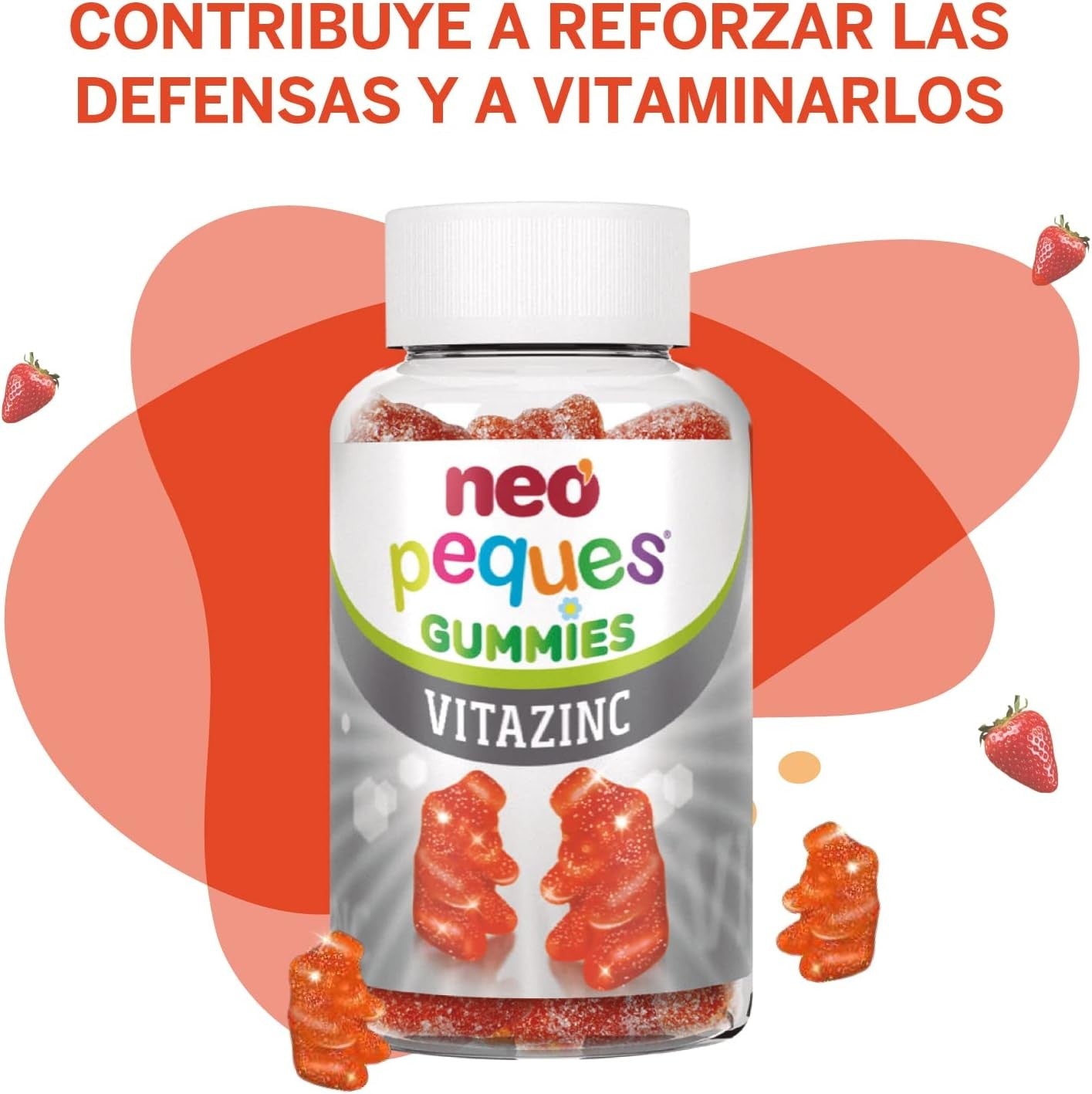 Neo Peques Vitazinc 30 Caramelos Masticables-3