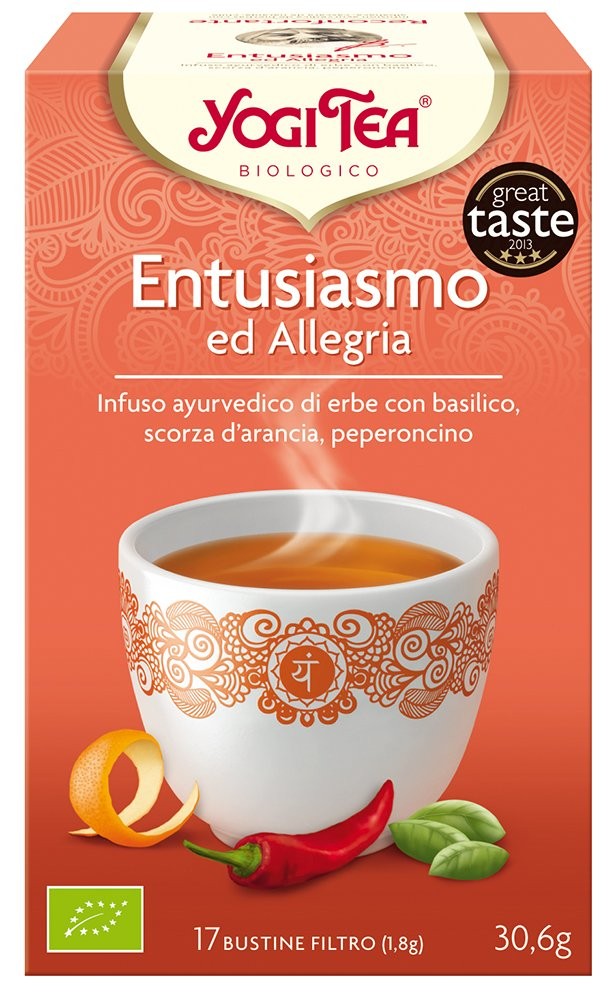 Yogi Tea Alegría De Vivir Reconfortable 17 Bolsitas-1