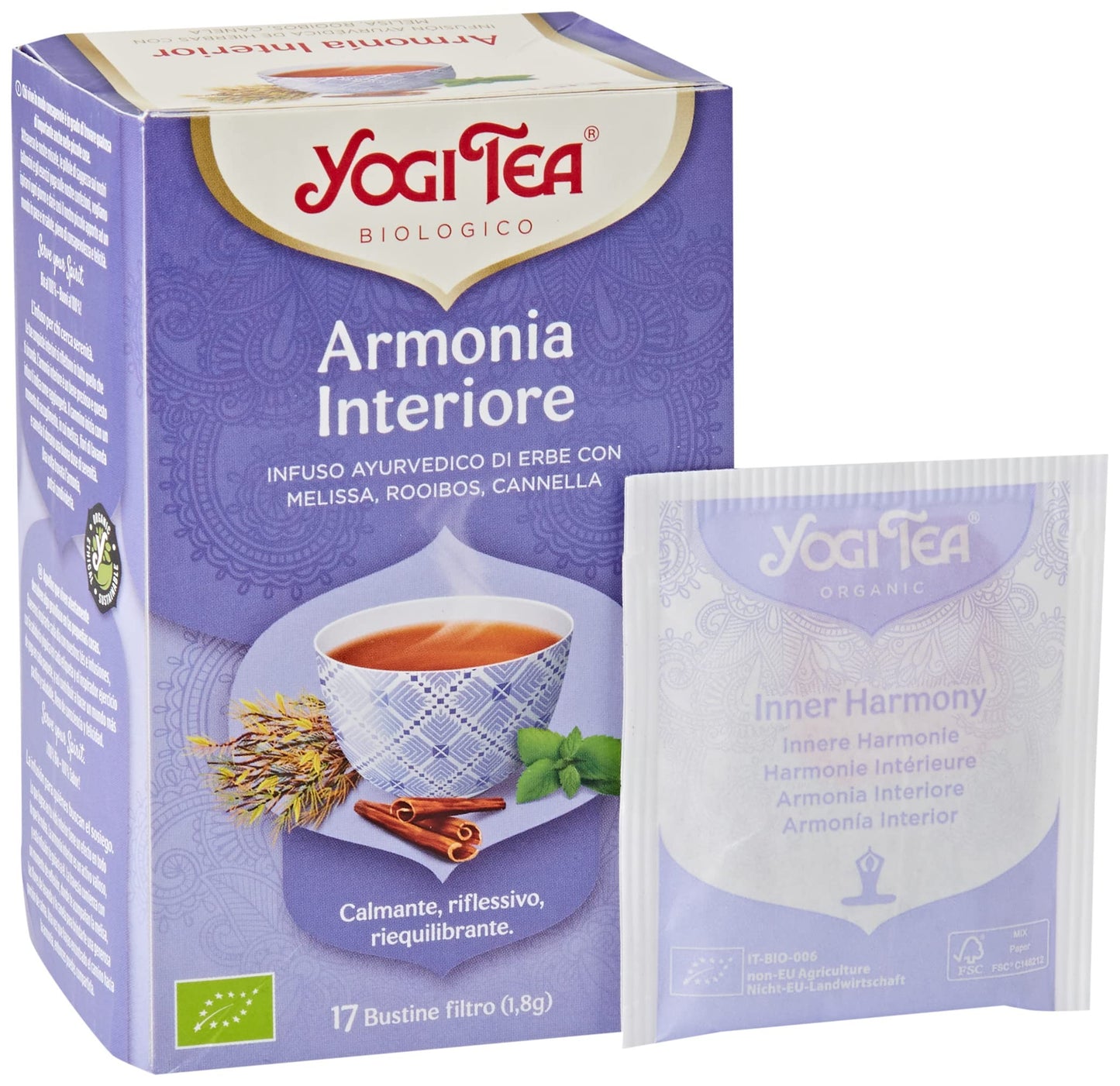 Yogi Tea Armonía Interior 17 Filtros-1