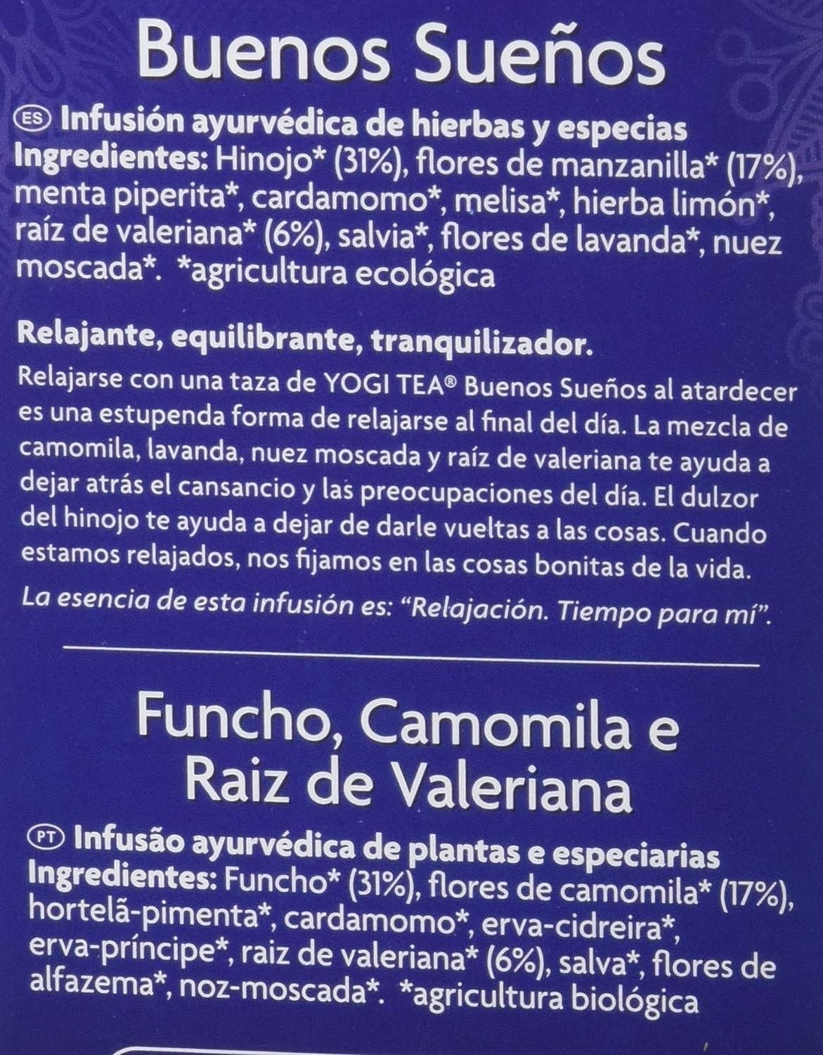 Yogi Tea Buenos Sueños 17 Bolsitas-6