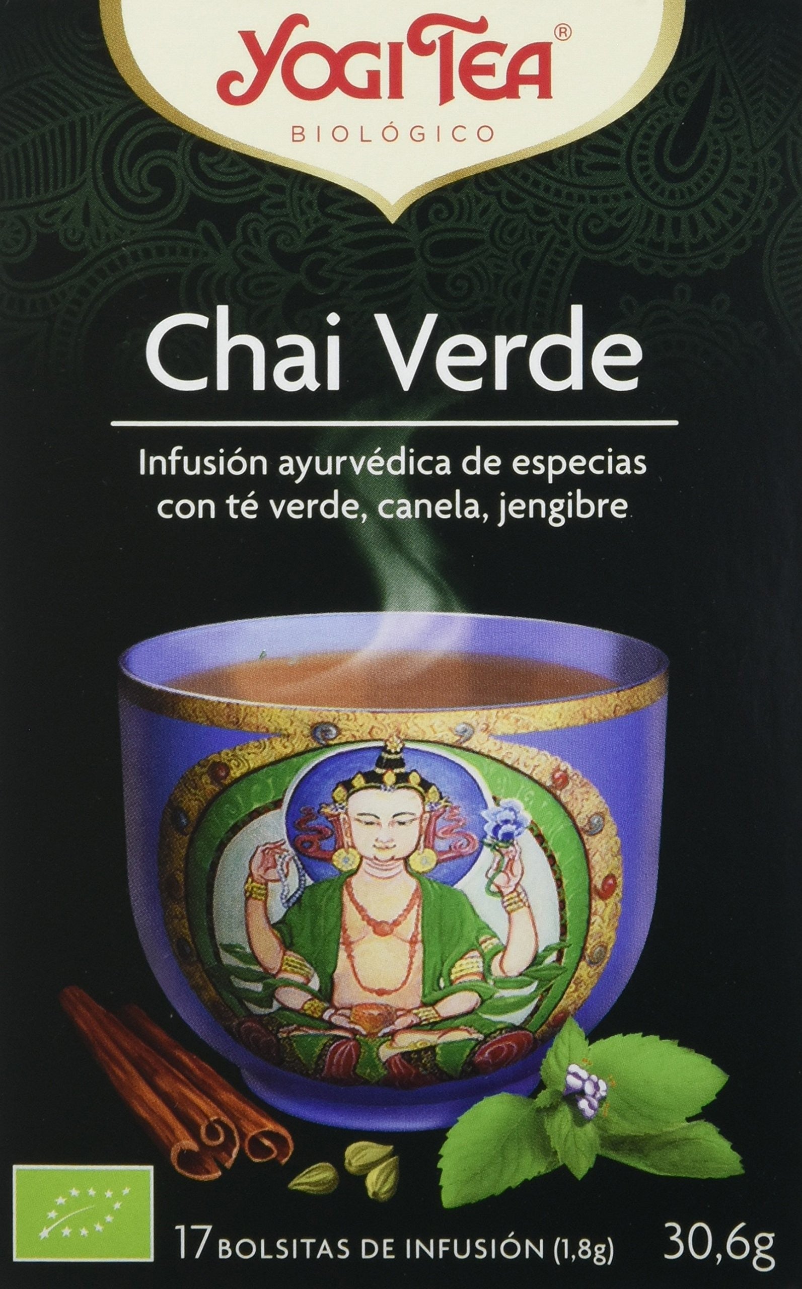 Yogi Tea Chai Verde 30 Gr 17 Bolsitas-1