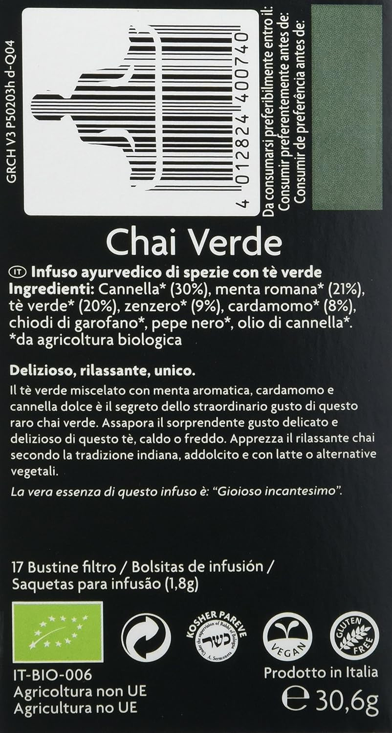 Yogi Tea Chai Verde 30 Gr 17 Bolsitas-2