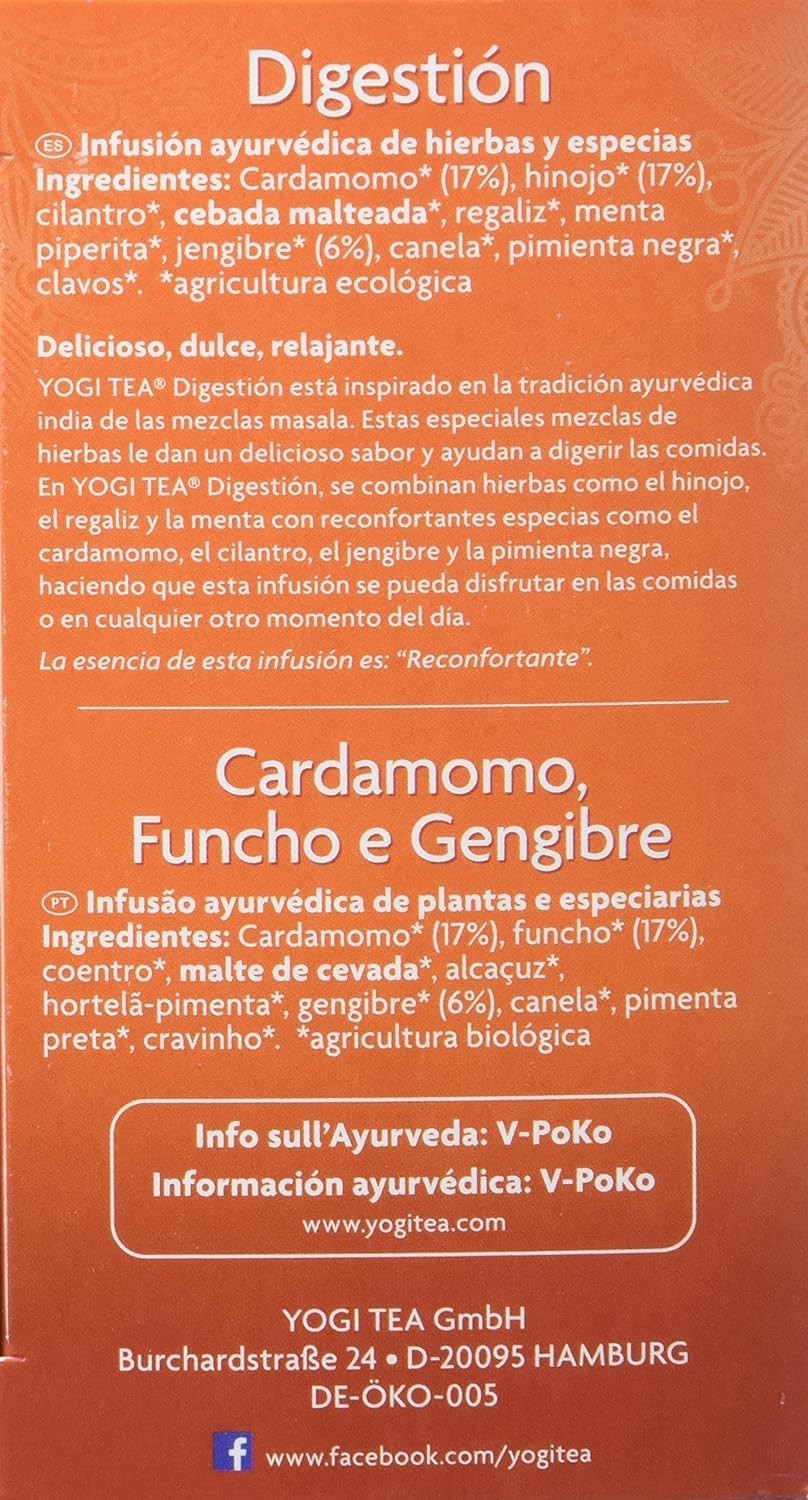 Yogi Tea Digestión 17 Bolsitas-4
