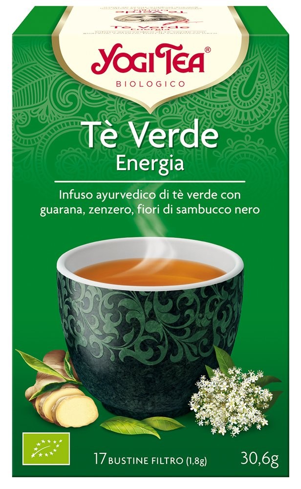 Yogi Tea Energía Té Verde 17 Bolsitas-1