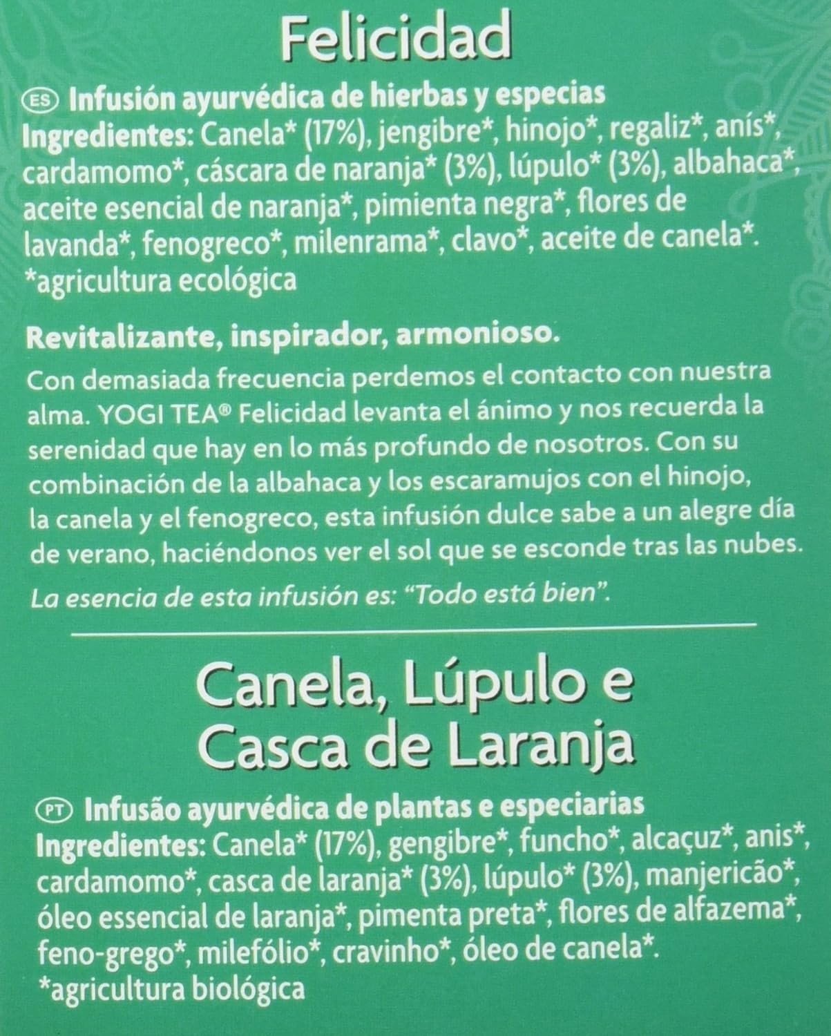 Yogi Tea Felicidad 17 Bolsitas-8