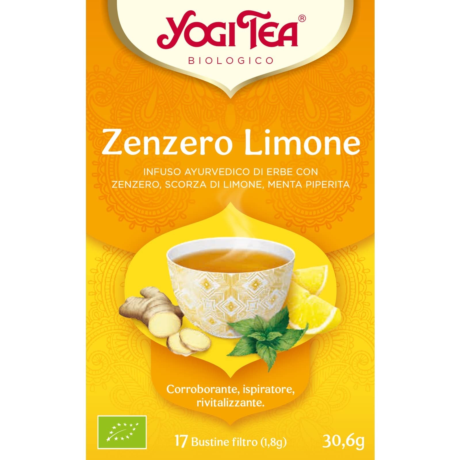 Yogi Tea Jengibre Y Limón 17 Bolsitas-1