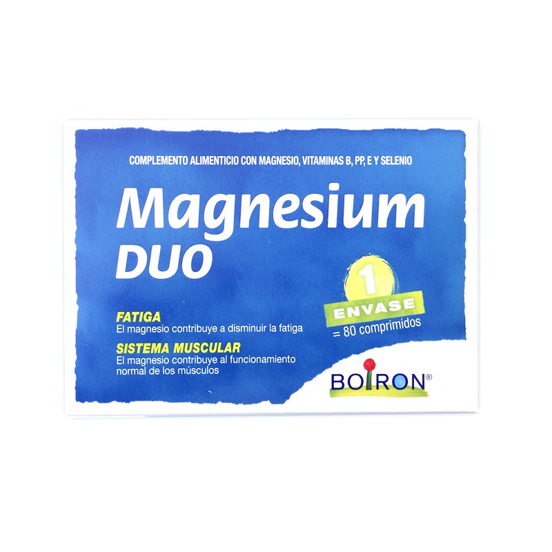 MAGNESIUM DUO 80 Comprimidos Boiron-1