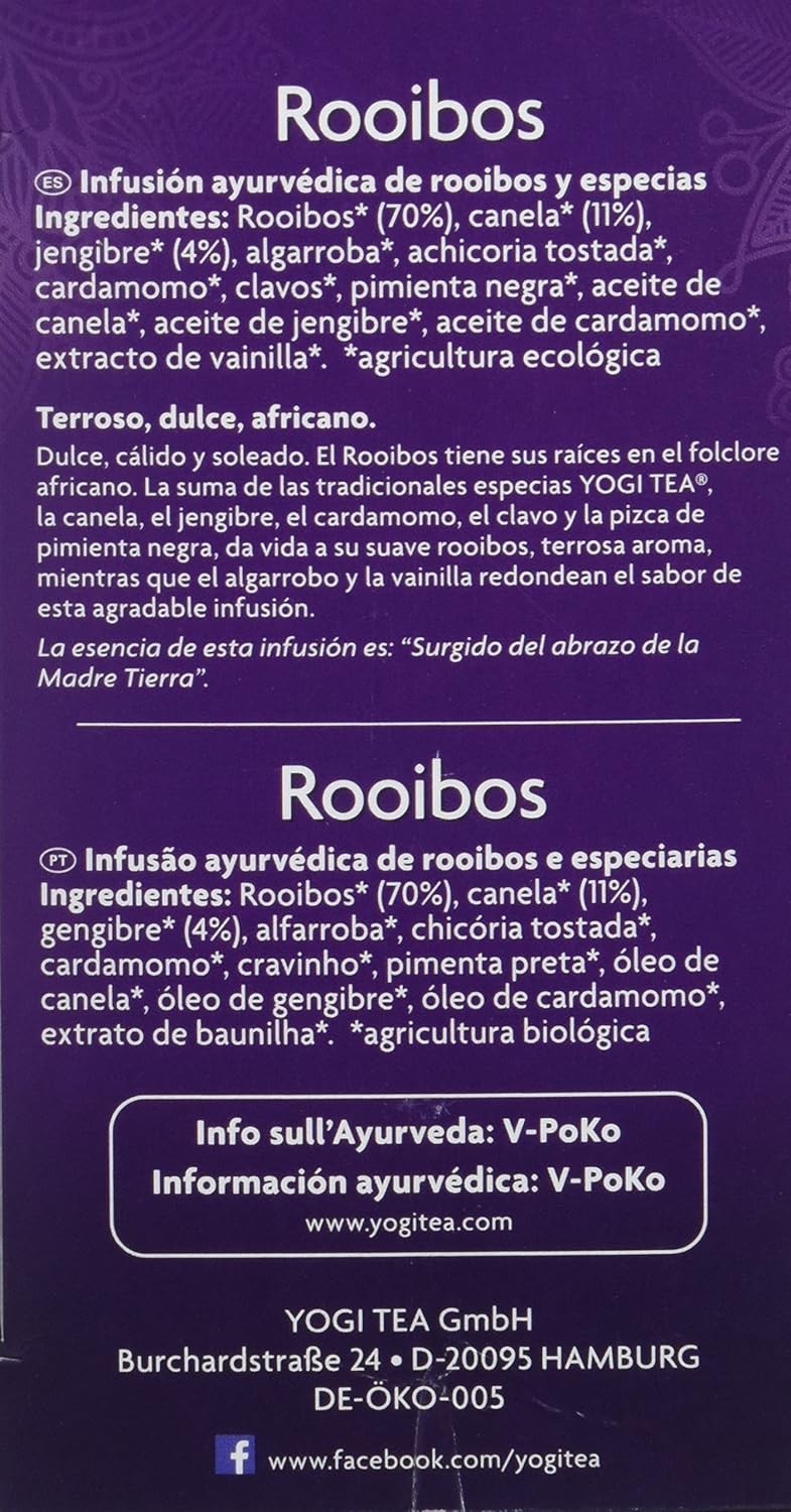Yogi Tea Rooibos 17 Bolsitas-4