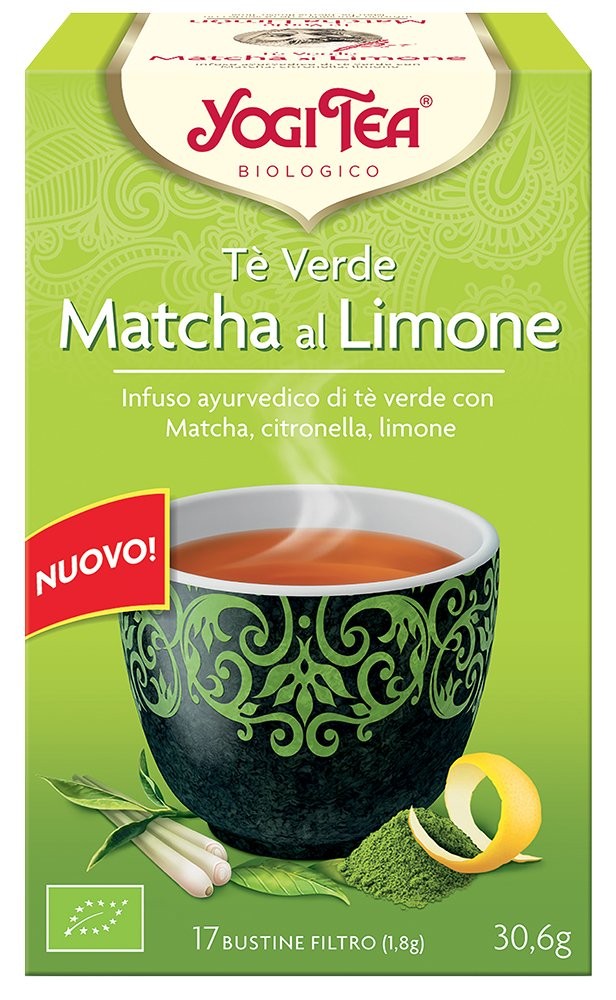 Yogi Tea Té Verde Matcha Limón 17 Bolsitas-1