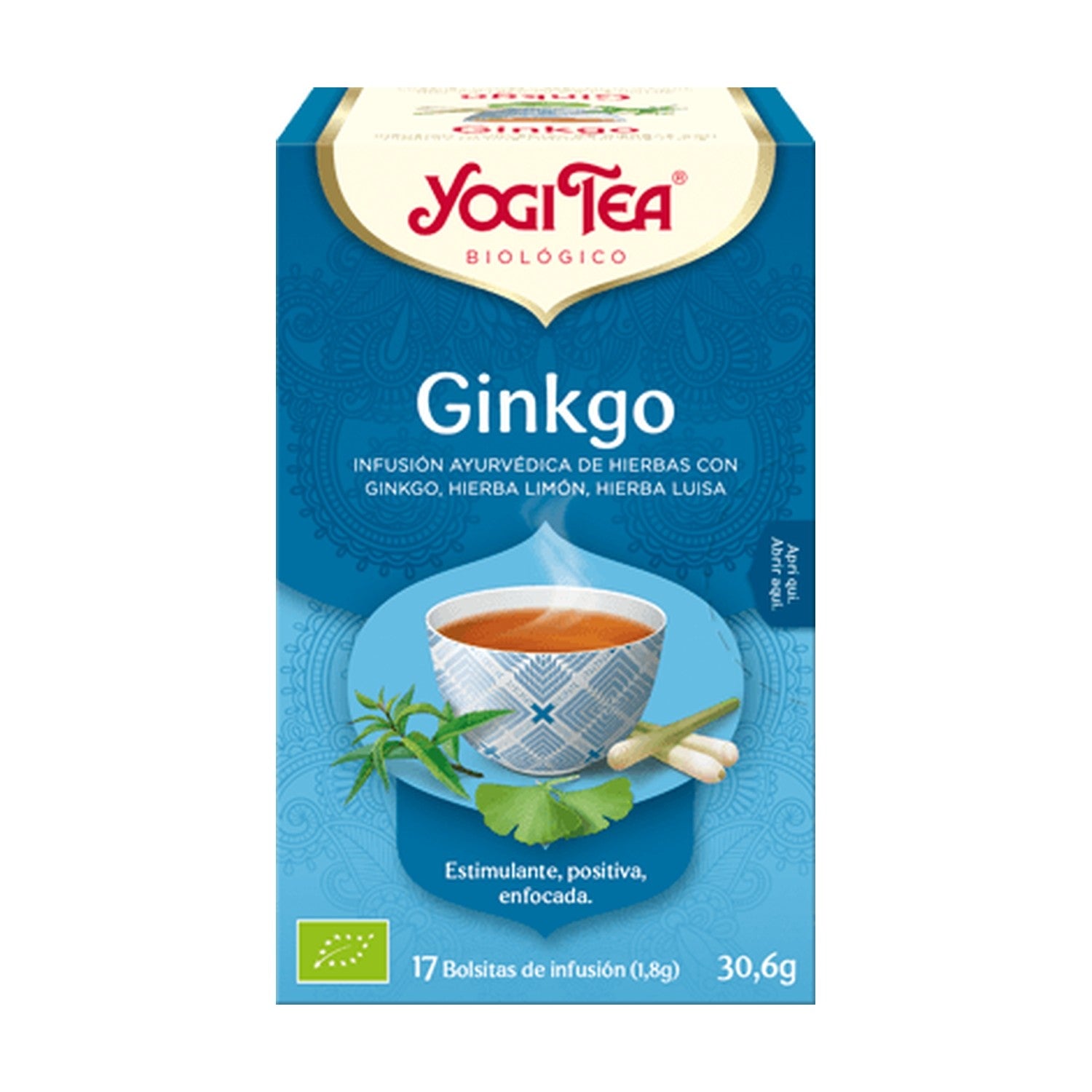 Yogi Tea Ginkgo 17 Bolsitas-1