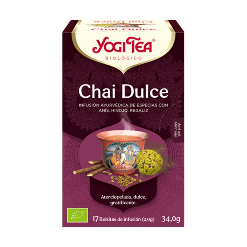 Yogi Tea Chai Dulce 17 Bolsitas-1