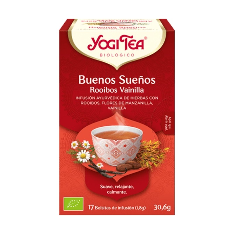 Yogi Tea Buenos Sueños Rooibos 17 Bolsitas-1