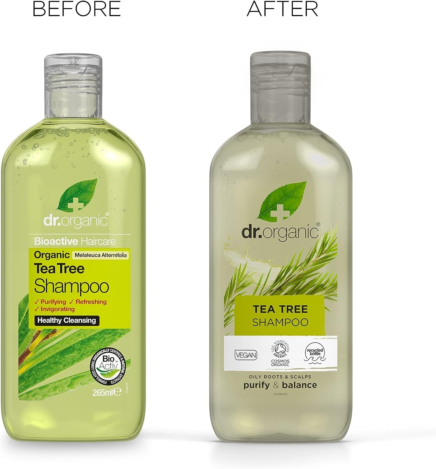 Dr Organic Champú de Árbol de Té 265 ml-4