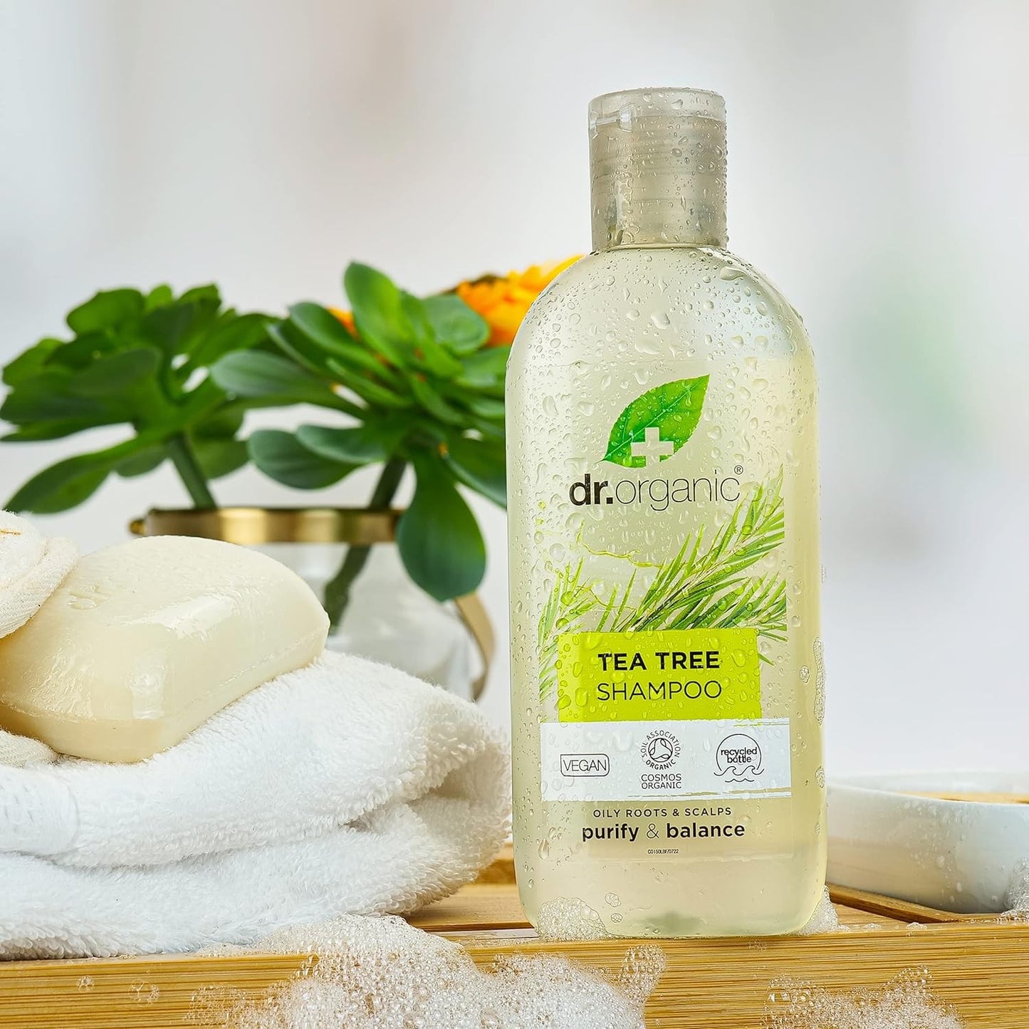 Dr Organic Champú de Árbol de Té 265 ml-11